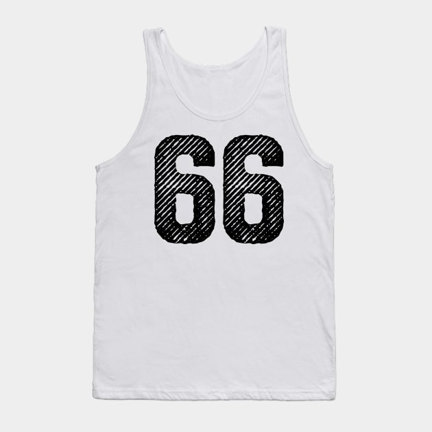 Sixty Six 66 Tank Top by colorsplash